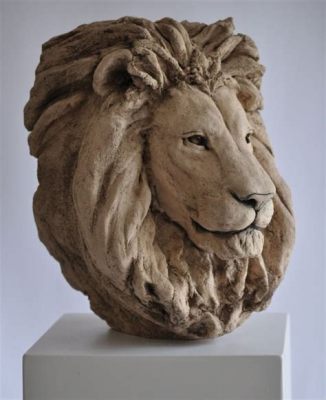  La Tête de Lion : Sculpture Réaliste et Symbolique Dévoilant la Foi Antique