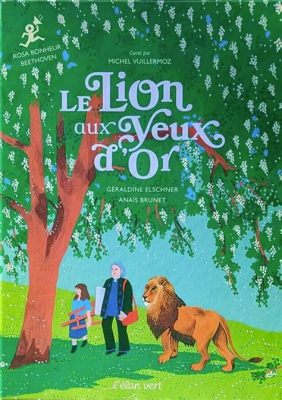  Le Lion aux Yeux d'Obsidienne : Un Voyage Mystique à Travers le Temps et les Symboles