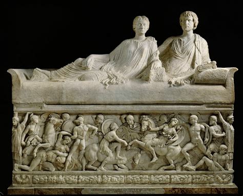  Le sarcophage de la famille Balbus: Une ode à la famille et à l'éternité sculptée dans le marbre