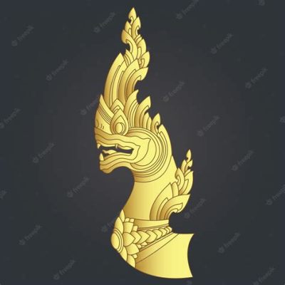 Le Vase aux Trois Dragons : Une Exploration Vibrante de la Symbolique et du Style Khmers